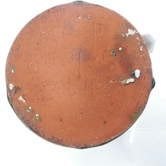 Mugs Pottery Bluebirds Artisan Handmade Signed Dated Set of 2 Different Sizes - Picture 7 of 8